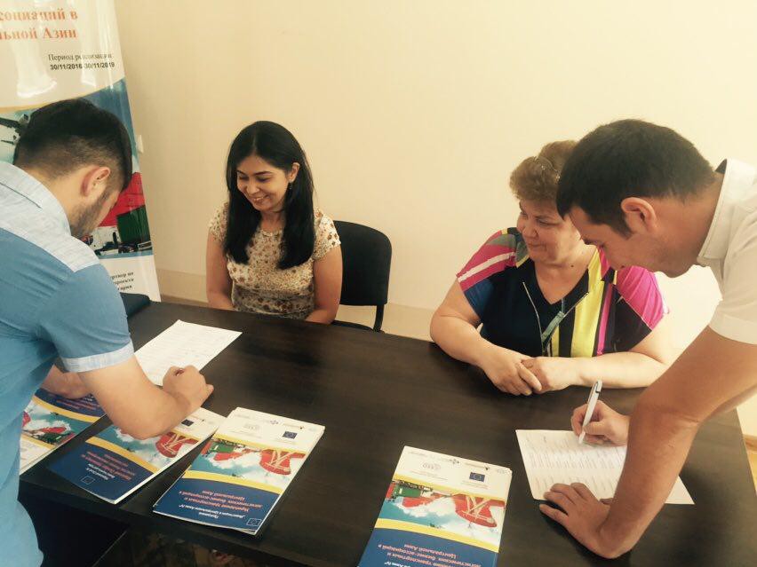 Roundtable in Tashkent. 